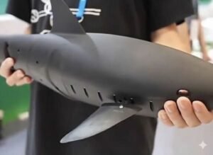 Communication mode of the Bionic Robot Fish in West Lake